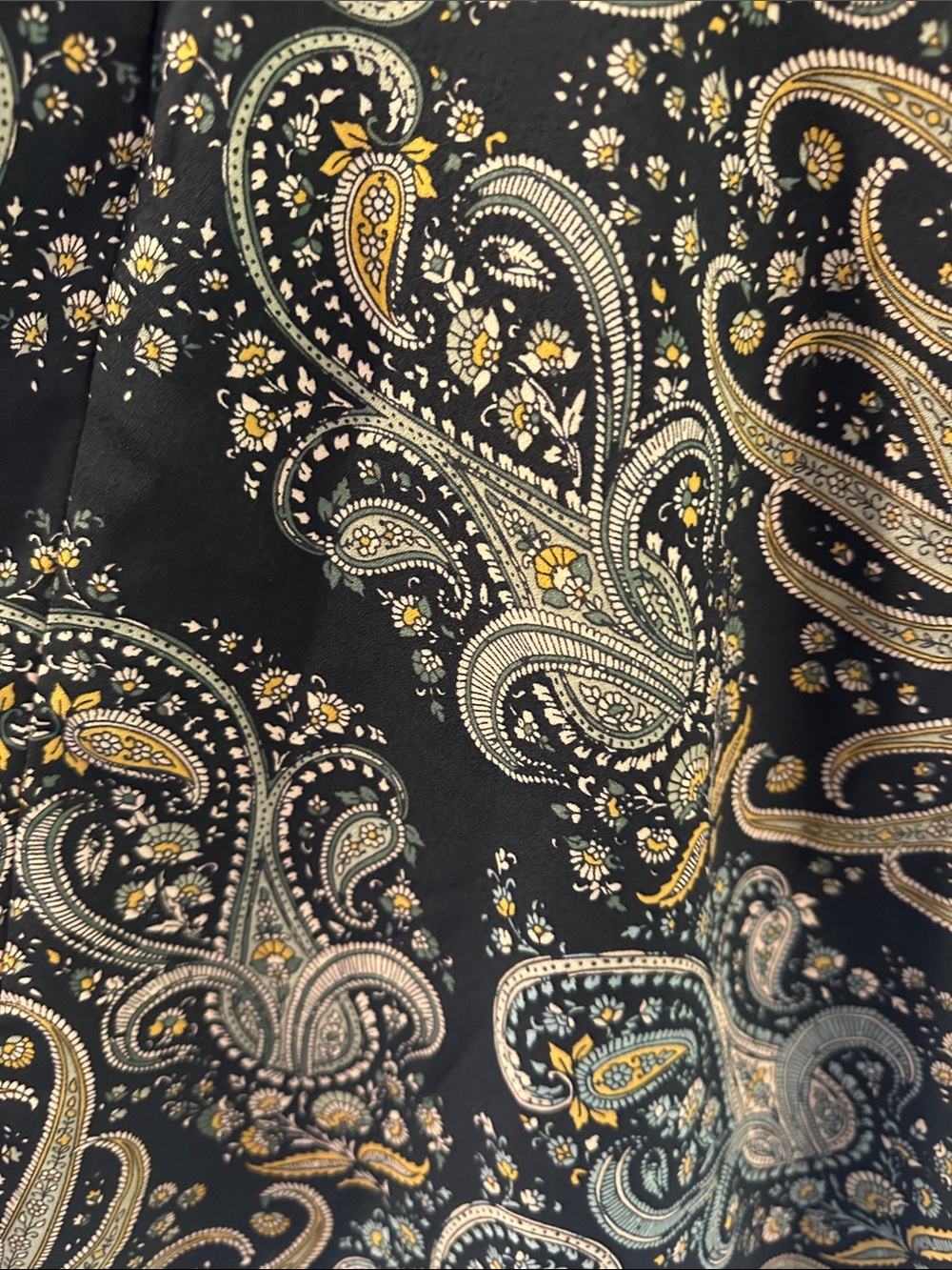CUPCAKES AND CASHMERE Black Paisley Lace Long Sleeve Mini Dress SzS Feminine EUC - Picture 7 of 17